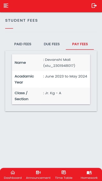 App screenshot