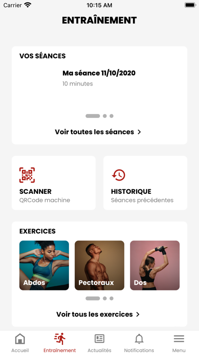 ON AIR FITNESS Screenshot