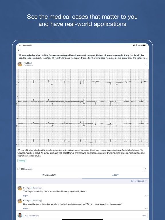 Screenshot #6 pour Figure 1 - Medical Cases