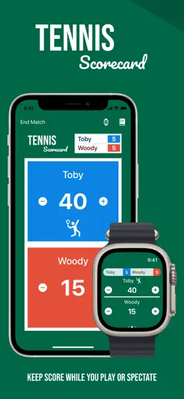 Game screenshot Tennis Scorecard App mod apk