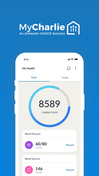 MyCharlie Health Coach Screenshot