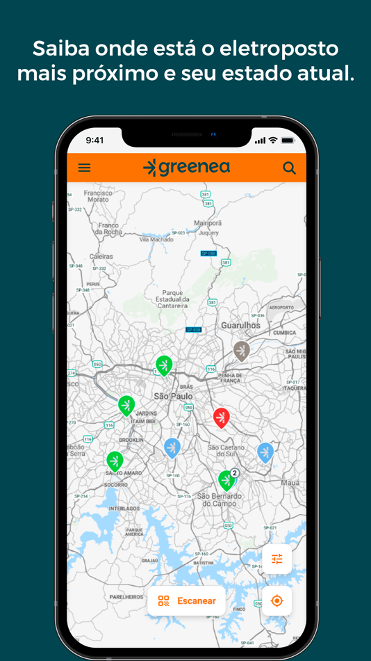 #3. Greenea Recargas (iOS) 由: VOLTBRAS ELETROPOSTOS AGENCIAMENTO LTDA