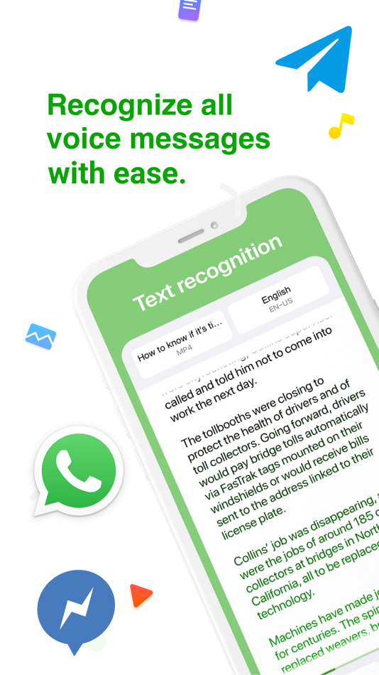 #1. Transcriber - speech to text (iOS) By: Lukashevych Oleksandr