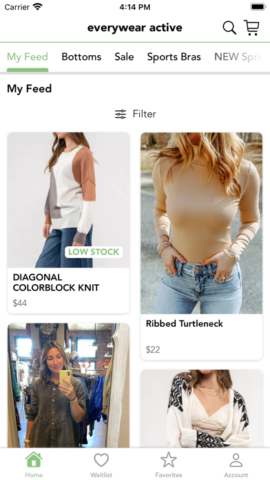 everywear active Screenshot