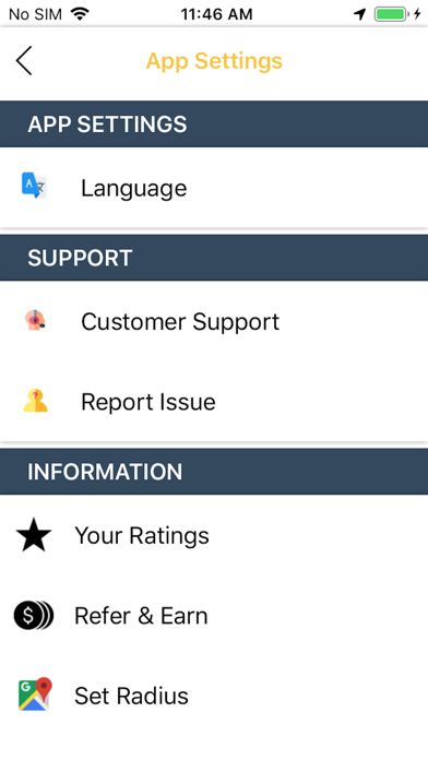GOTAXIVTC DRIVER Screenshot