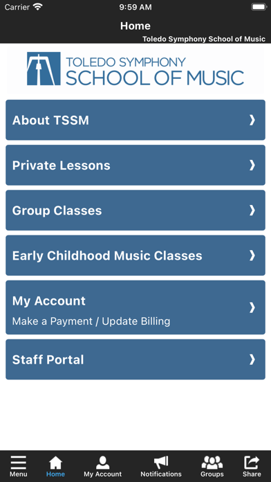 TAPA Education Screenshot