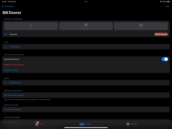 Cultivated Connect iPad screenshot 5 - Productivity app
