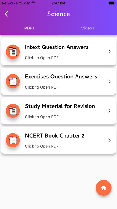 Class 8 all Subjects Solution Screenshot
