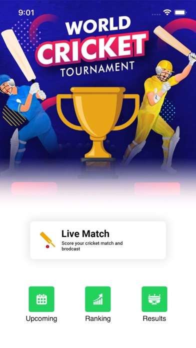 Live Cricket Score - Live Line Screenshot