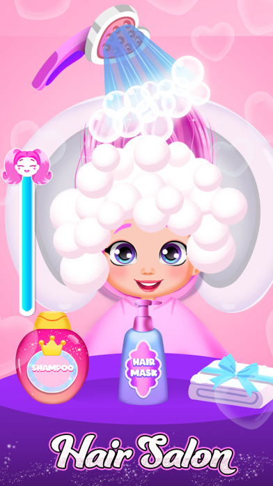 Hair Salon and Dress Up Girl Screenshot