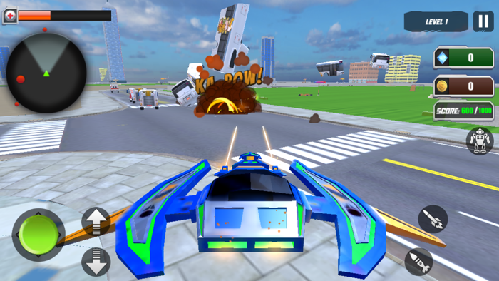 Multi Robot Transform Wars