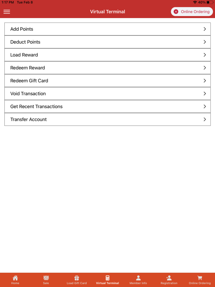 Ember Processing Terminal