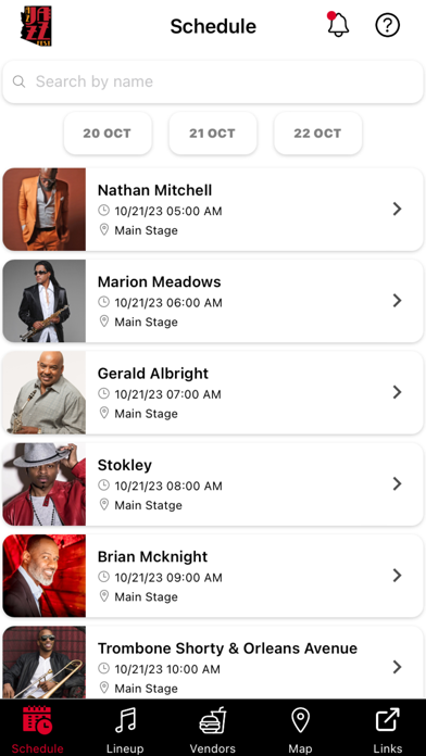 Az Jazz Festival Screenshot