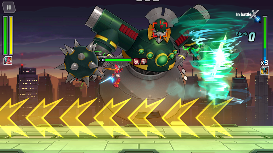 #6. MEGA MAN X DiVE Offline (iOS) Bởi: CAPCOM