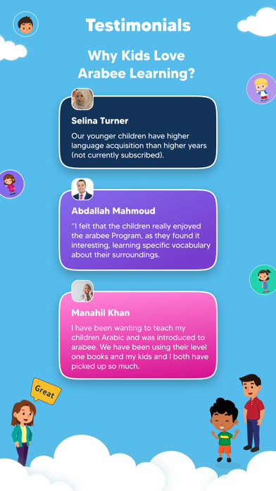 Arabic Learning: arabee Family Screenshot