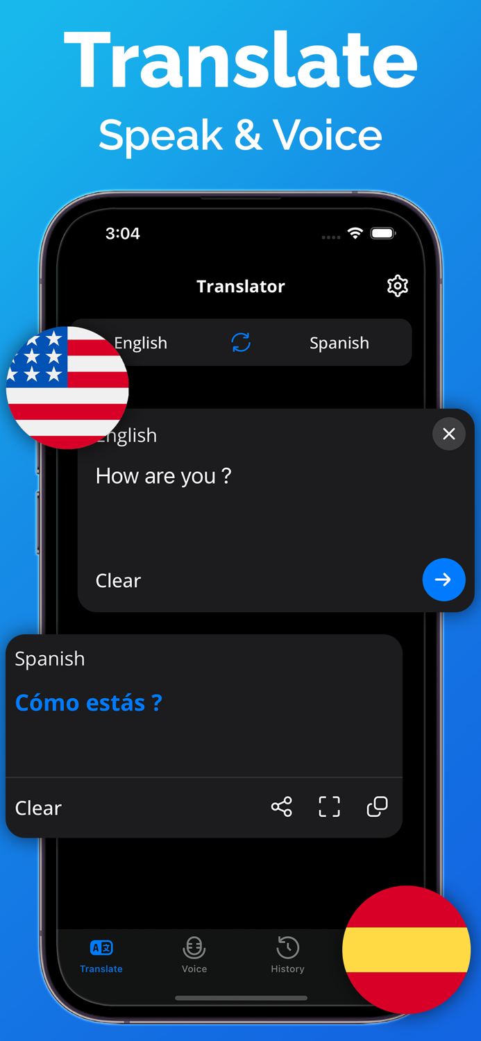 Translate - Speak  Voice