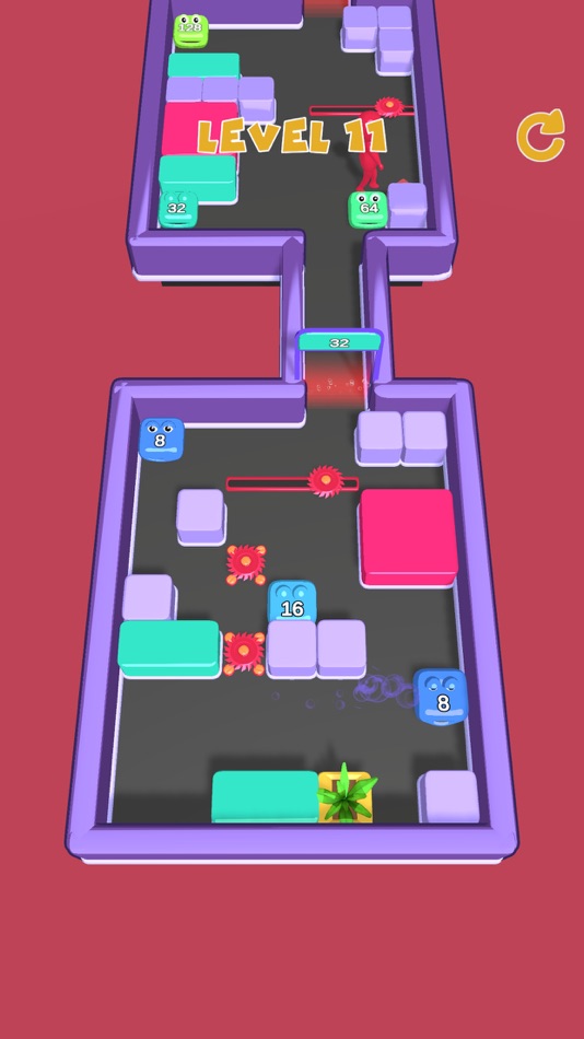 #9. Maze 2048! (iOS) 由: Elif Koc