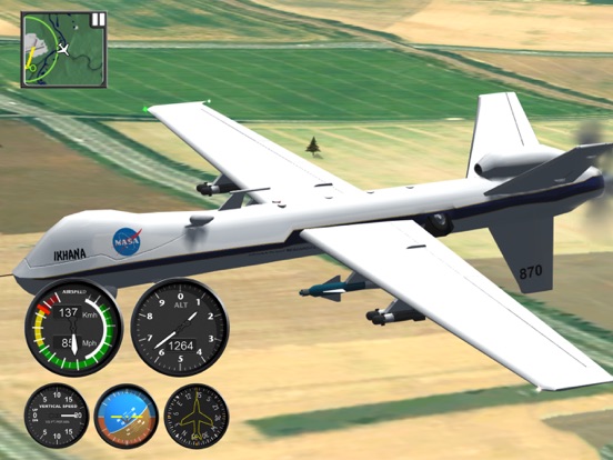 Flight Simulator FlyWings 2015 iPad app afbeelding 6