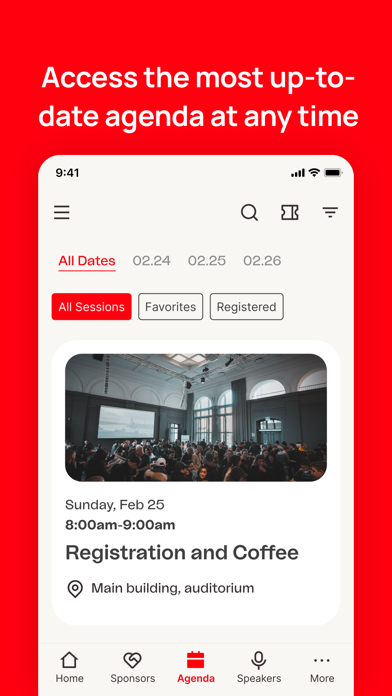 ABB Electrification Events Screenshot