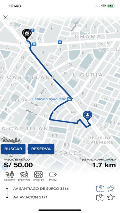 Remisse21 Transporte Ejecutivo Screenshot