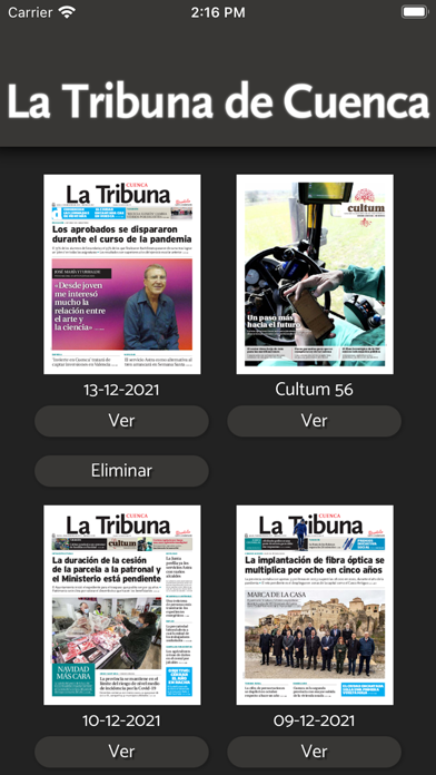 La Tribuna de Cuenca screenshot 2