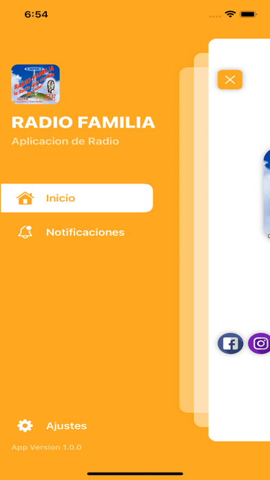 RADIO FAMILIA Screenshot