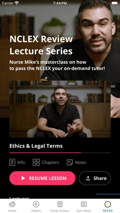 Nursing School & NCLEX Prep Screenshot