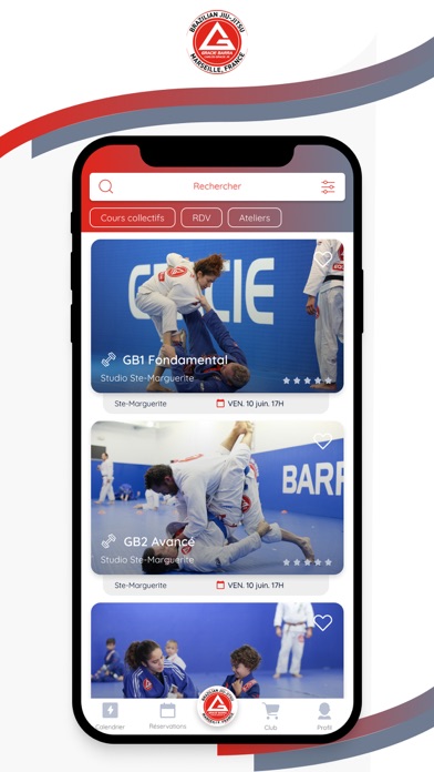 Gracie Barra Marseille Screenshot