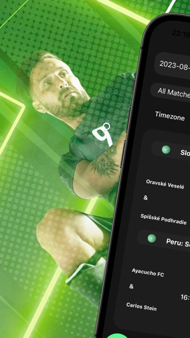 365 days : soccer goal scores Screenshot