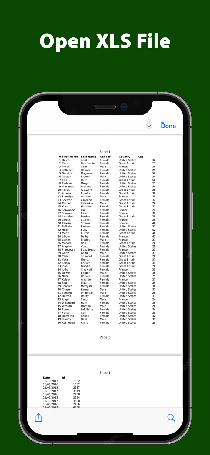 XLS Reader PDF XLSX Converter