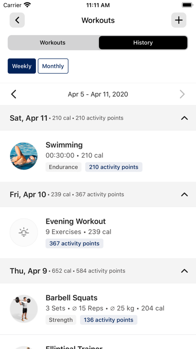 Club ABC Fysio Screenshot
