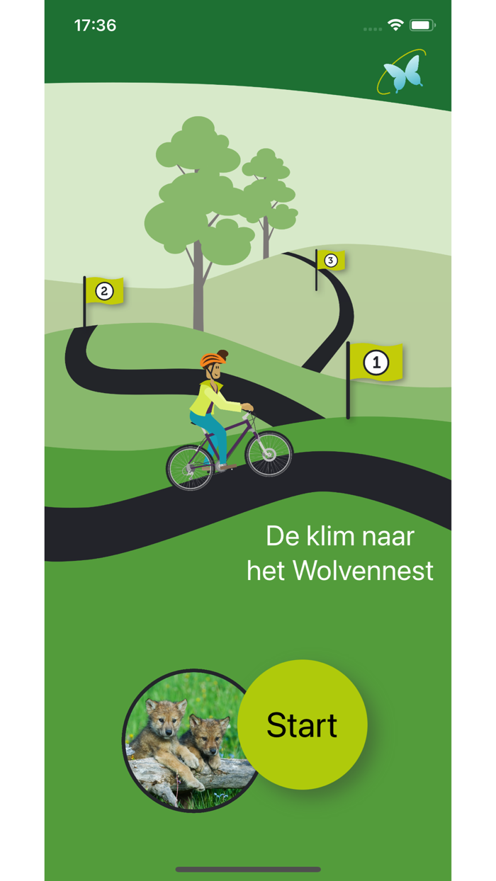 De klim naar het Wolvennest