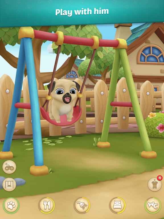 小動物 ペッ 犬 - トバーチャルペット 犬のゲームのおすすめ画像2