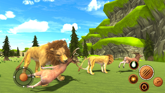 Lion Simulator Family Game