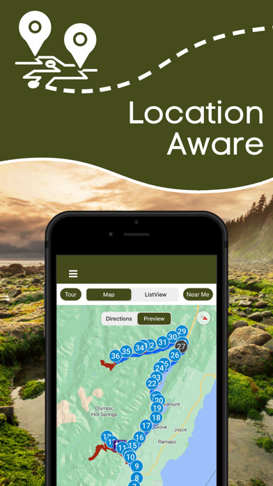 Olympic National Park GPS Tour Screenshot