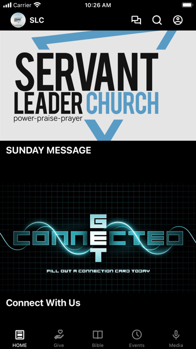 Servant Leader Church Screenshot