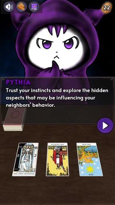Pythia Tarot Screenshot