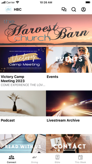 Harvest Barn Church Screenshot