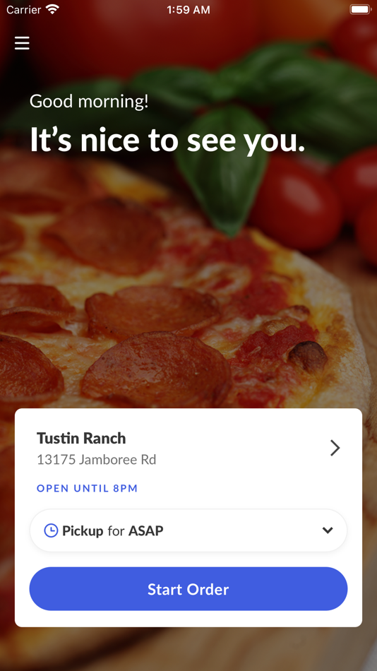 #2. First Class Pizza: Tustin (iOS) 由: ChowNow