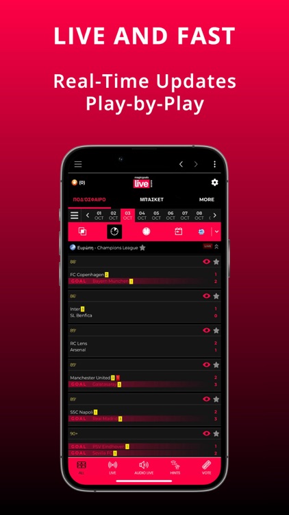 MagicGoals Live Scores & Audio screenshot-6
