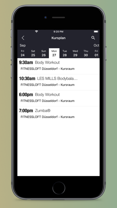 FitnessLOFT Screenshot