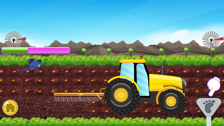 Farm Tractors Harvesting Game screenshot-6