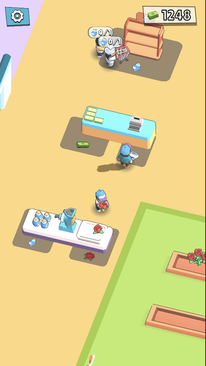 Flower Shop - Idle Tycoon Game