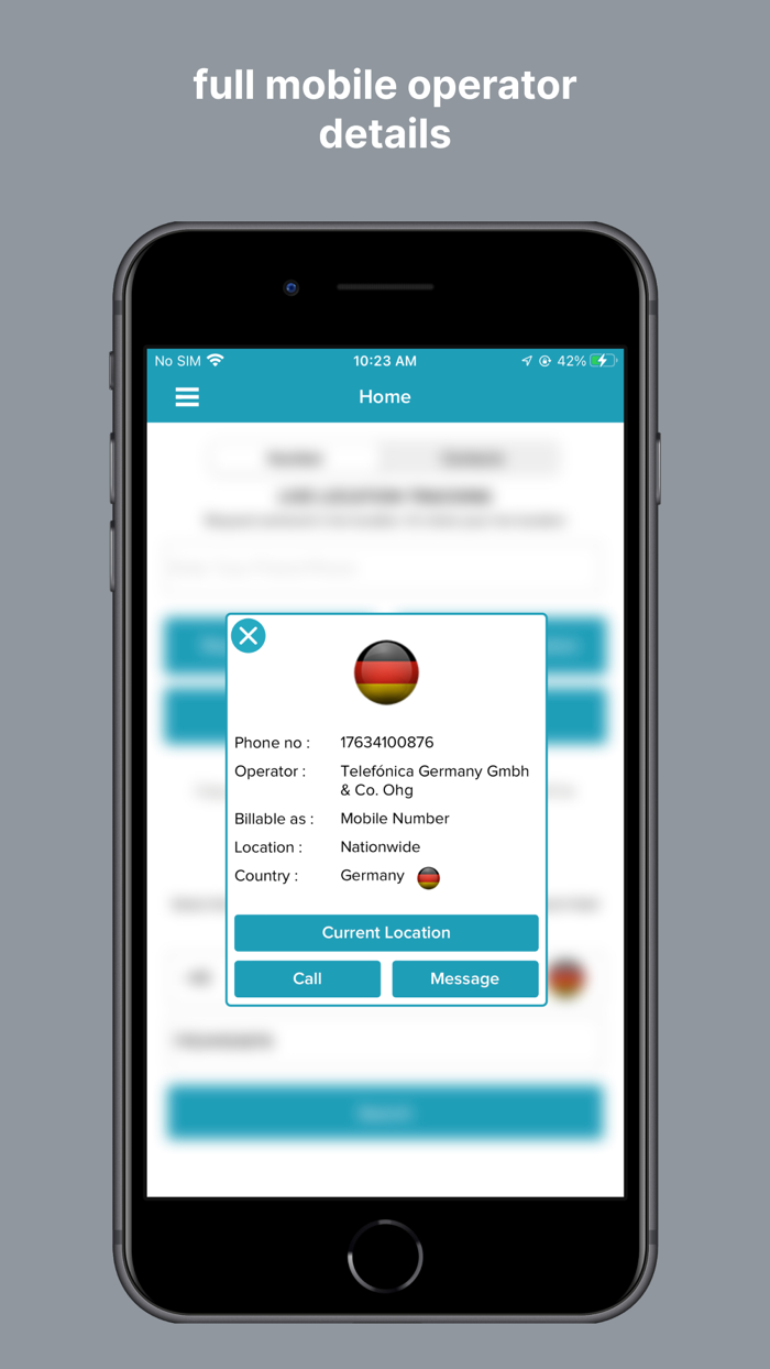 Mobile Number Details Tracker