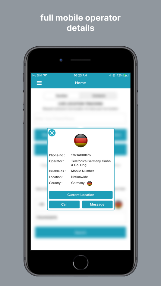 #6. Mobile Number Details Tracker (iOS) 来自: Aditya Neelkanth