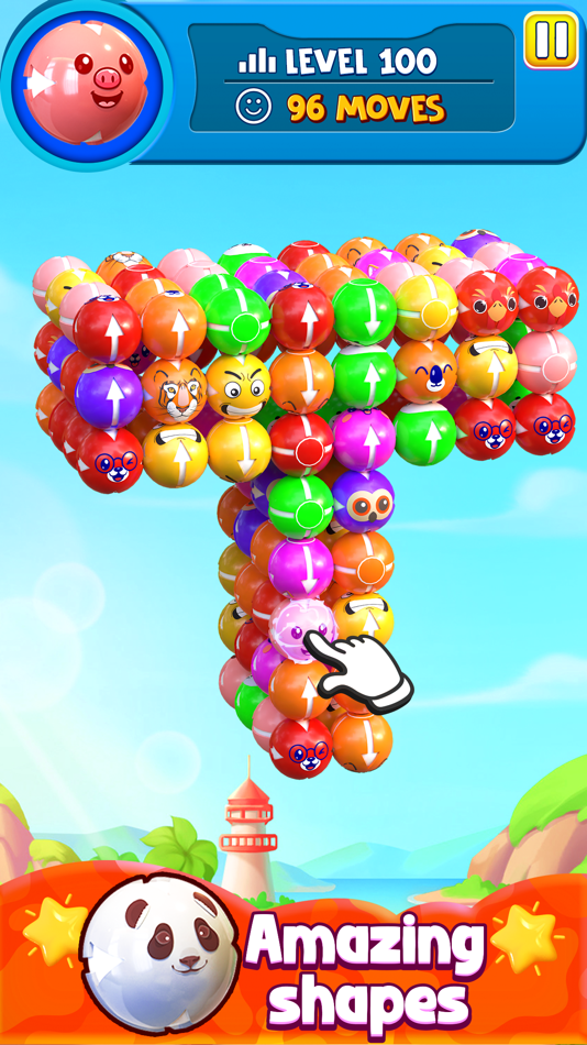 #3. Tap Away Bubble Puzzle Game (iOS) 由: Muhammad Kamran Afzal