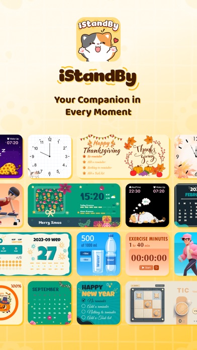 iStandBy: Pet & Widgets Themesのおすすめ画像1