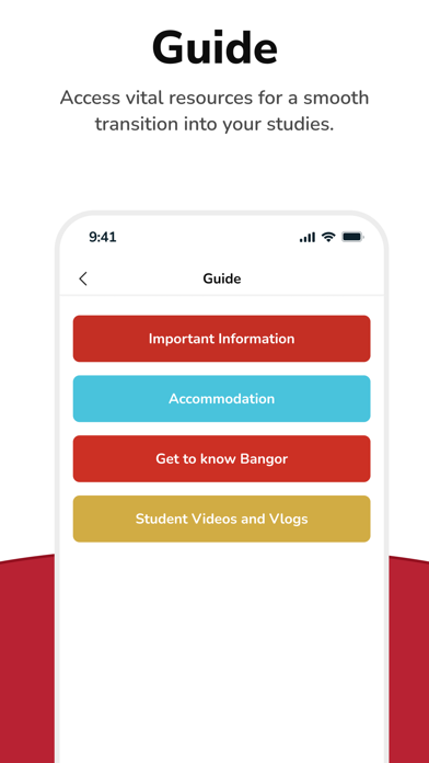 Bangor CampusConnect Screenshot