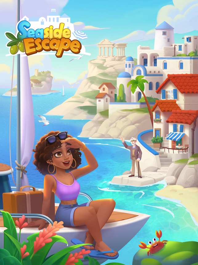 Seaside Escape: Merge & Story dans l'App Store