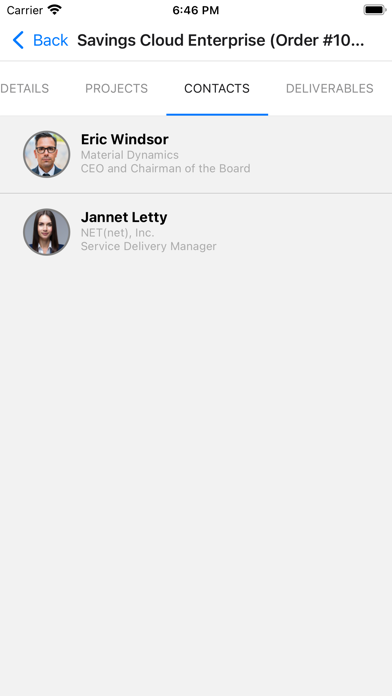 App screenshot